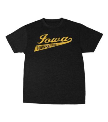 J. America® Men's University of Iowa Black Logo Tee