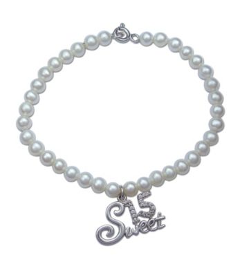 Precious Moments® .01 ct. t.w. Diamond and Sterling Silver 