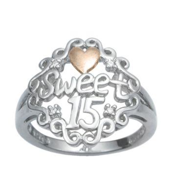 .02 ct. t.w. Diamond and Two-Tone Sterling Silver 