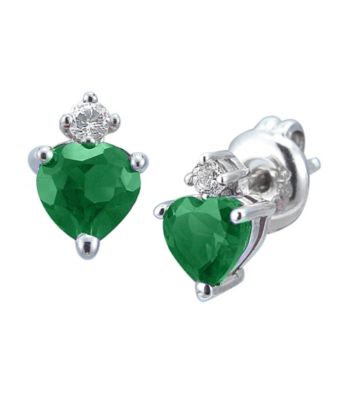 Precious Moments Sterling Silver Birthstone Collection Earrings