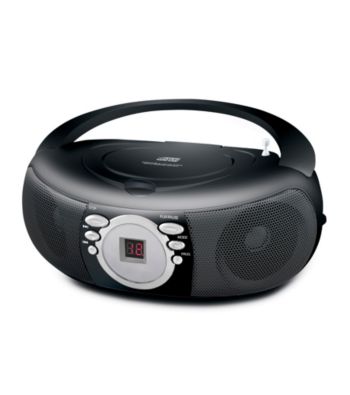 Coby® Portable MP3/CD Player with AM/FM Radio