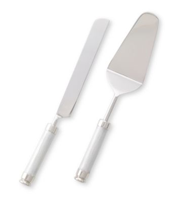 Simplydesignz Spice Ivory Cake Servers
