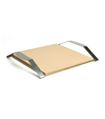 Charcoal Companion Pizza Stone with Stainless Frame