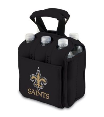 Picnic Time® NFL® New Orleans Saints Six Pack Digital Print Insulated Holder