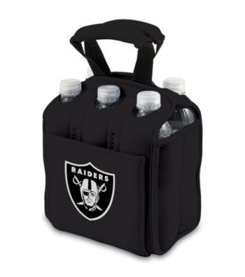 Picnic Time® NFL® Oakland Raiders Six Pack Digital Print Insulated Holder