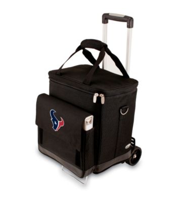Picnic Time® NFL® Houston Texans Cellar with Trolley Digital Print Insulated Tote/Cooler