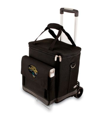 Picnic Time® NFL® Jacksonville Jaguars Cellar with Trolley Digital Print Insulated Tote/Cooler
