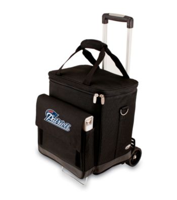Picnic Time® NFL® New England Patriots Cellar with Trolley Digital Print Insulated Tote/Cooler