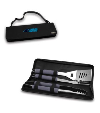 Picnic Time® NFL® Black Metro BBQ Tote - Carolina Panthers Digital Print