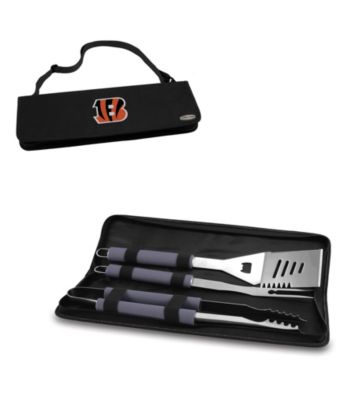 Picnic Time® NFL® Black Metro BBQ Tote - Cincinnati Bengals Digital Print