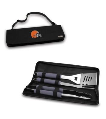 Picnic Time® NFL® Black Metro BBQ Tote - Cleveland Browns Digital Print
