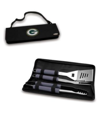 Picnic Time® NFL® Black Metro BBQ Tote - Green Bay Packers Digital Print