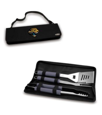 Picnic Time® NFL® Black Metro BBQ Tote - Jacksonville Jaguars Digital Print