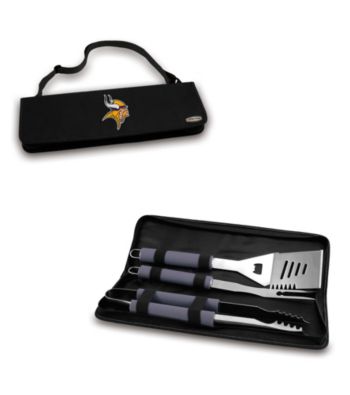 Picnic Time® NFL® Black Metro BBQ Tote - Minnesota Vikings Digital Print