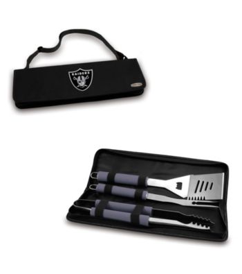 Picnic Time® NFL® Black Metro BBQ Tote - Oakland Raiders Digital Print