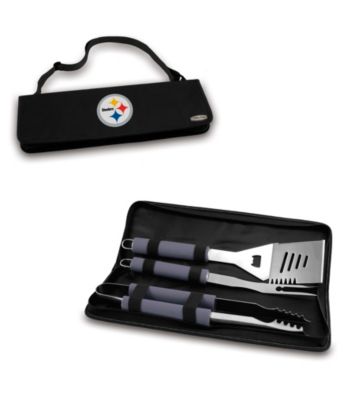 Picnic Time® NFL® Black Metro BBQ Tote - Pittsburgh Steelers Digital Print