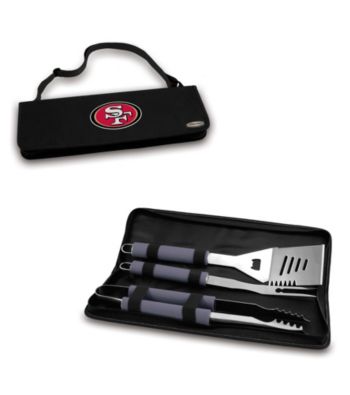 Picnic Time® NFL® Black Metro BBQ Tote - San Francisco 49ers Digital Print