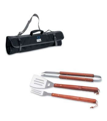 Picnic Time® NFL® 3-pc. Black BBQ Tote - Indianapolis Colts Digital Print