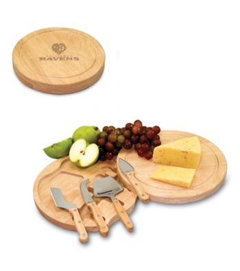 Picnic Time® NFL® Circo Cutting Board - Baltimore Ravens Engraved