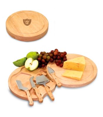 Picnic Time® NFL® Circo Cutting Board - Oakland Raiders Engraved
