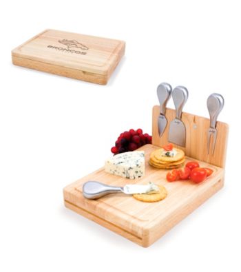 Picnic Time® NFL® Asiago Cutting Board - Denver Broncos Engraved