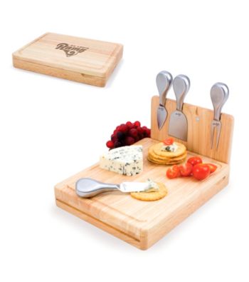 Picnic Time® NFL® Asiago Cutting Board - St. Louis Rams Engraved