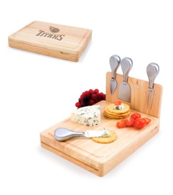 Picnic Time® NFL® Asiago Cutting Board - Tennessee Titans Engraved