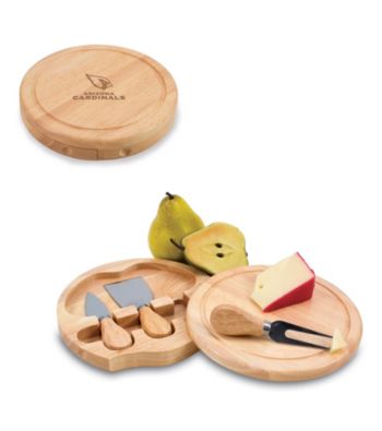 Picnic Time® NFL® Brie Cutting Board - Arizona Cardinals Engraved