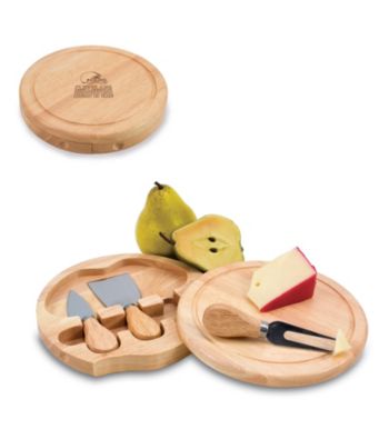 Picnic Time® NFL® Brie Cutting Board - Cleveland Browns Engraved
