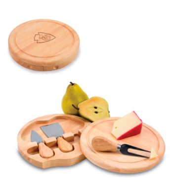 Picnic Time® NFL® Brie Cutting Board - Kansas City Chiefs Engraved