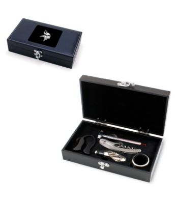 Picnic Time® NFL® 5-pc. Syrah Wine Accessory Set - Minnesota Vikings Engraved