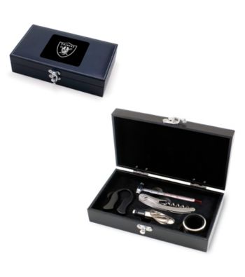 Picnic Time® NFL® 5-pc. Syrah Wine Accessory Set - Oakland Raiders Engraved