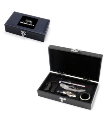 Picnic Time® NFL® 5-pc. Syrah Wine Accessory Set - Seattle Seahawks Engraved