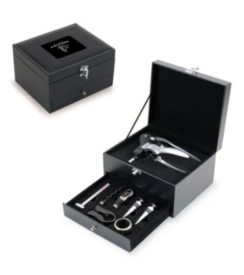 Picnic Time® NFL® 8-pc. Cabernet Wine Accessory Set - Atlanta Falcons Engraved