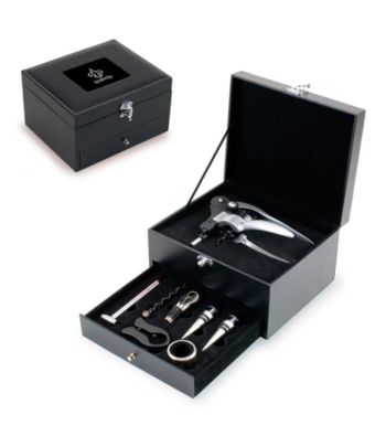 Picnic Time® NFL® 8-pc. Cabernet Wine Accessory Set - New Orleans Saints Engraved