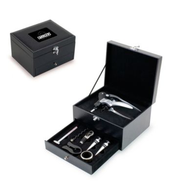 Picnic Time® NFL® 8-pc. Cabernet Wine Accessory Set - San Diego Chargers Engraved