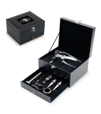 Picnic Time® NFL® 8-pc. Cabernet Wine Accessory Set - San Francisco 49ers Engraved