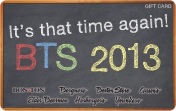 Gift Card - Back To School Chalk Board