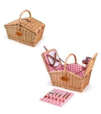 Picnic Time® New England Patriots Piccadilly Picnic Basket