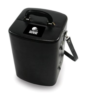 Picnic Time® NFL® Manhattan Portable Cocktail Case - Cleveland Browns Engraved