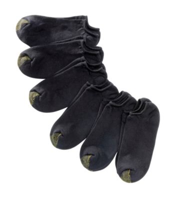 GOLD TOE® Men's 6 Pack No Show Socks