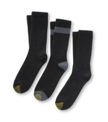 GOLD TOE® Men's 3-Pack Crew Socks