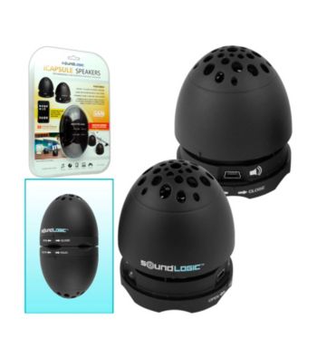 SoundLogic™ USB Rechargeable Egg Nesting Speakers