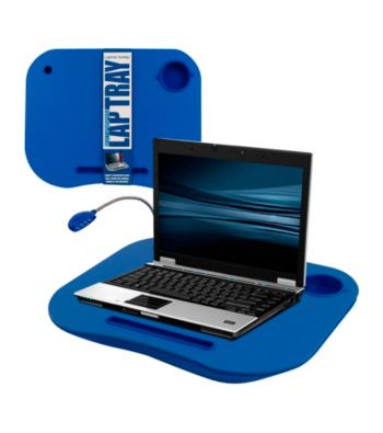 Laptop Buddy™ Blue Mobile Lighted Work Station