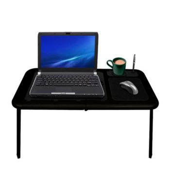 Laptop Buddy™ Black Portable WorkStation Table with Dual Cooling Fan
