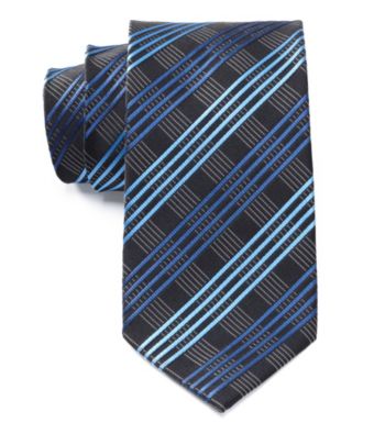 Geoffrey Beene® Men's Matrix Grid Neck Tie