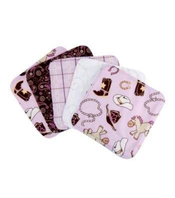Trend Lab Rodeo Princess 5-pack Wash Cloths