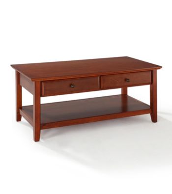 Crosley Furniture Cocktail Table with Storage Drawers