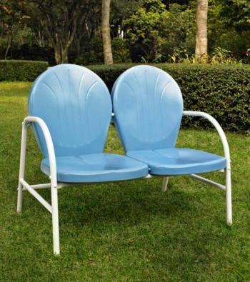 Crosley Furniture Griffith Metal Loveseat