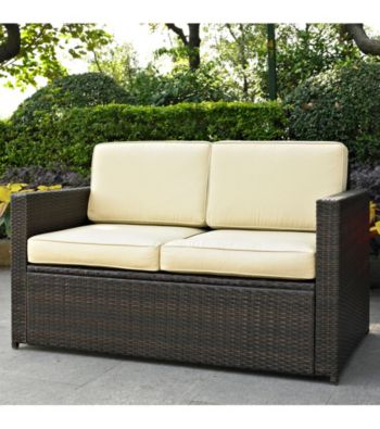 Crosley Furniture Palm Harbor Outdoor Wicker Loveseat